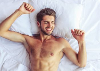 Routine matinale de l’homme fort